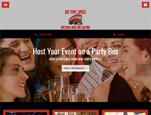 Tablet Screenshot of bontempsexpress.com